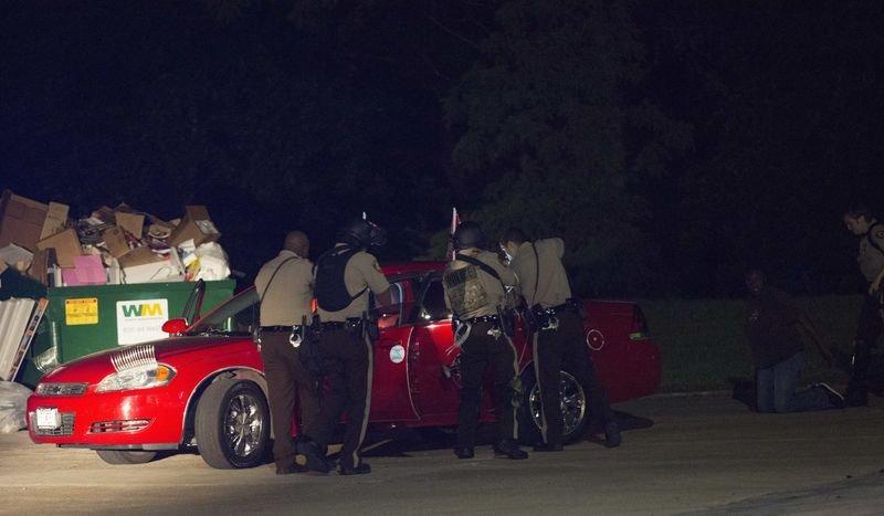 Ferguson'da polis müdahalesi