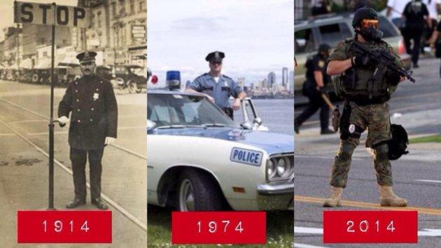 Ferguson'da polis müdahalesi