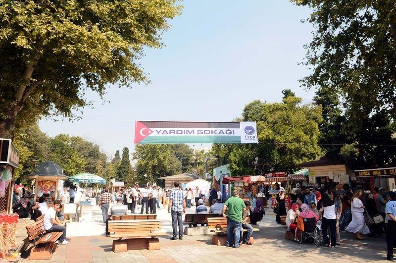 Eyüp Sultan Gazze oldu