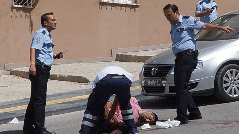 Ankara'da gergin dakikalar