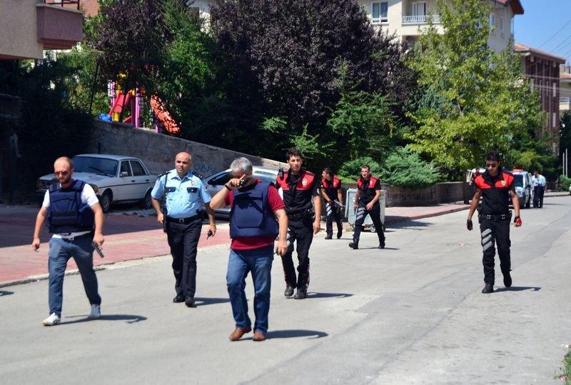 Ankara'da gergin dakikalar