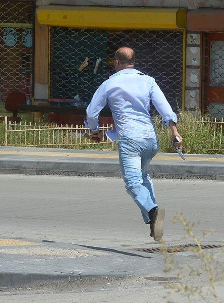 Ankara'da gergin dakikalar