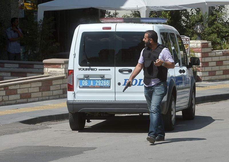 Ankara'da gergin dakikalar