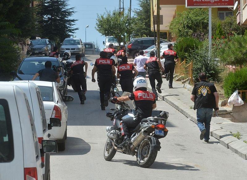 Ankara'da gergin dakikalar