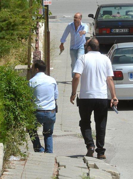 Ankara'da gergin dakikalar