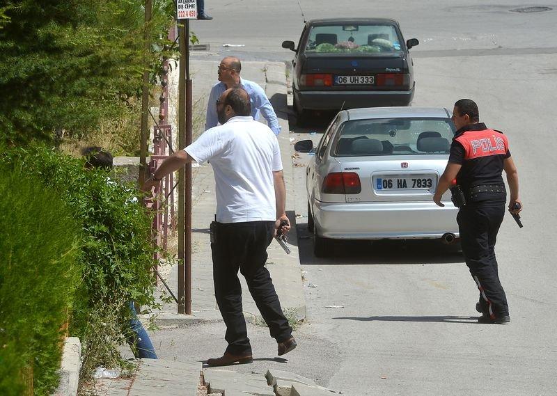 Ankara'da gergin dakikalar