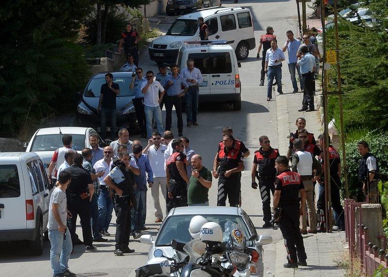 Ankara'da gergin dakikalar
