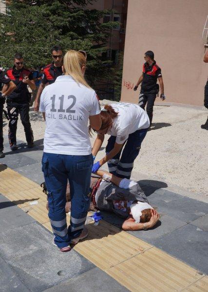 Ankara'da gergin dakikalar