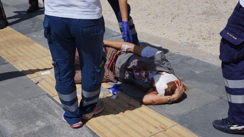 Ankara'da gergin dakikalar