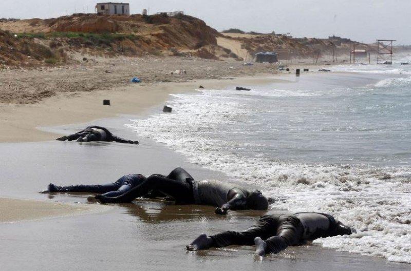 Denizden ceset topluyorlar