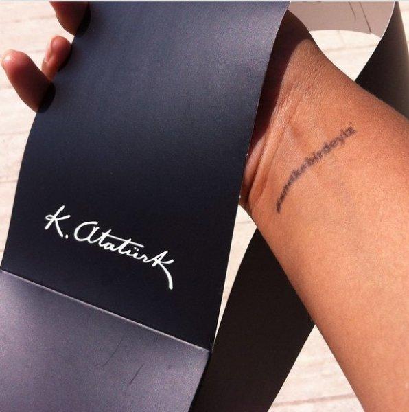 Anıtkabir'de rekor denemesinden görüntüler