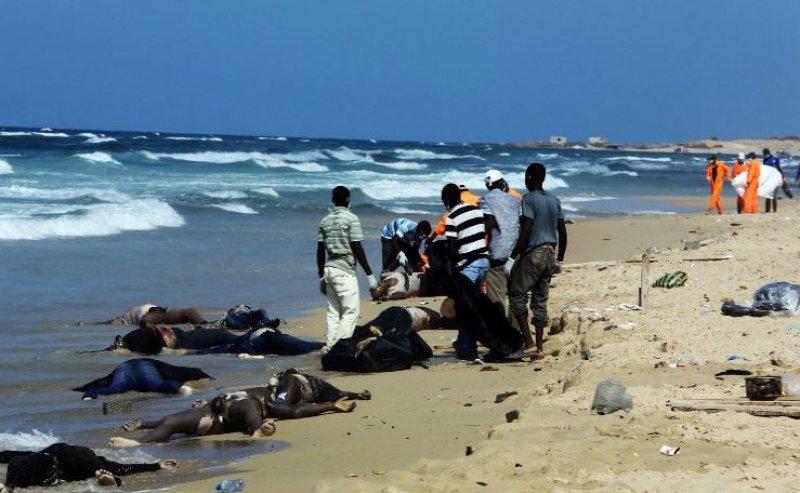 Denizden ceset topluyorlar