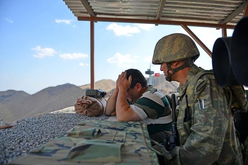 Hakkari'de oğlunun şehit olduğu yerden barış mesajı
