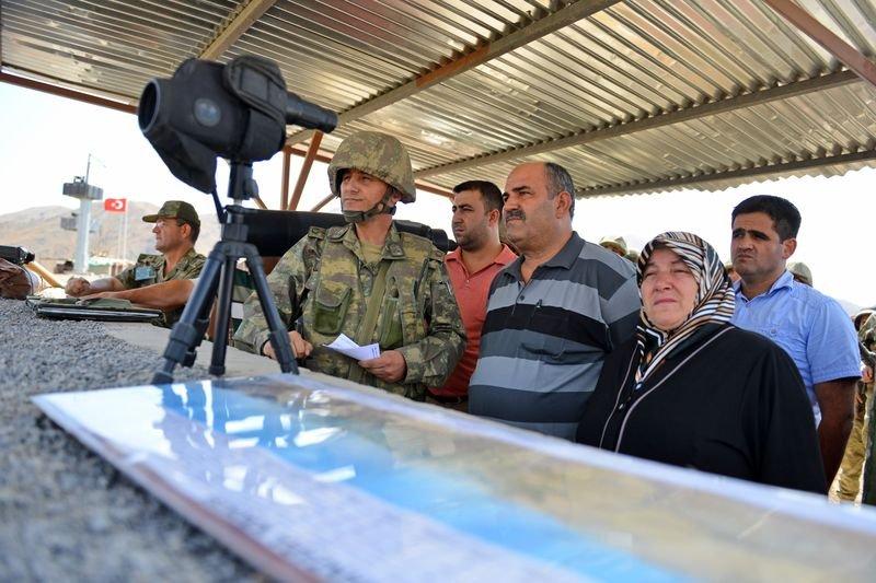 Hakkari'de oğlunun şehit olduğu yerden barış mesajı