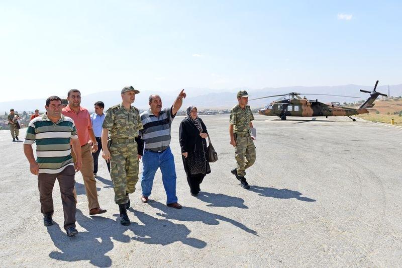 Hakkari'de oğlunun şehit olduğu yerden barış mesajı
