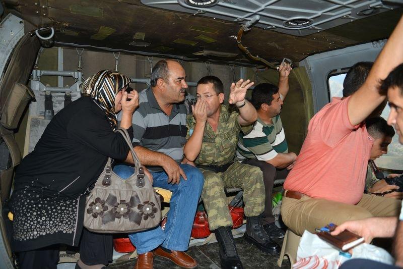 Hakkari'de oğlunun şehit olduğu yerden barış mesajı