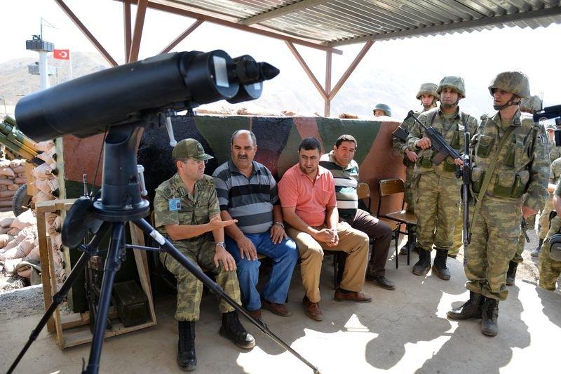 Hakkari'de oğlunun şehit olduğu yerden barış mesajı