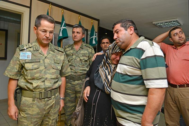 Hakkari'de oğlunun şehit olduğu yerden barış mesajı