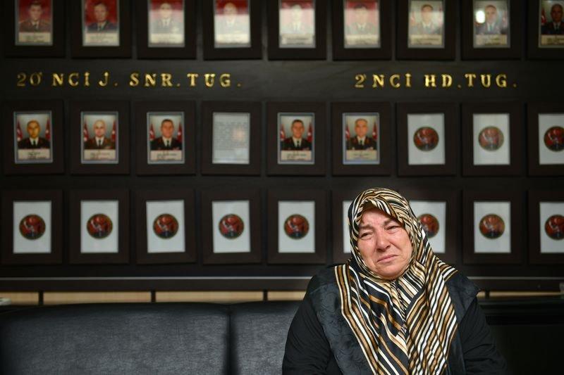 Hakkari'de oğlunun şehit olduğu yerden barış mesajı