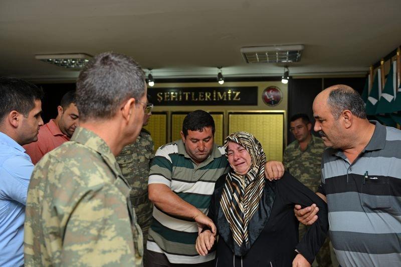 Hakkari'de oğlunun şehit olduğu yerden barış mesajı