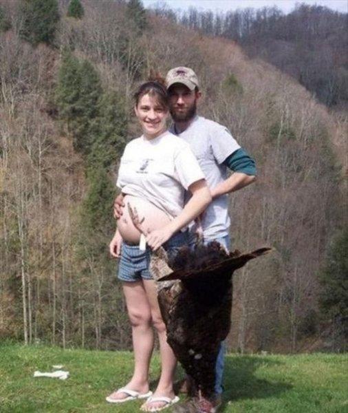 En garip hamilelik fotoğrafları