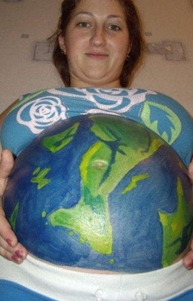 En garip hamilelik fotoğrafları