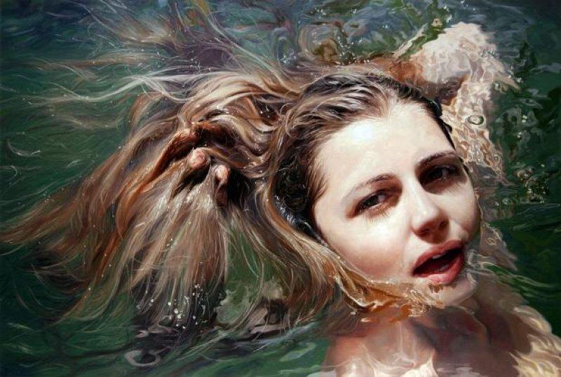 Alyssa Monks'un  fotoğraf gibi çizimleri 