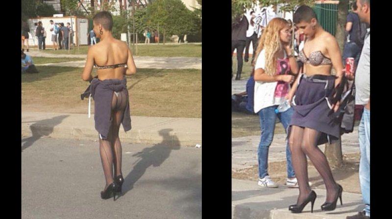 Lady Gaga konserinde hayranları da ilginç giyindi