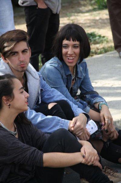 Lady Gaga konserinde hayranları da ilginç giyindi