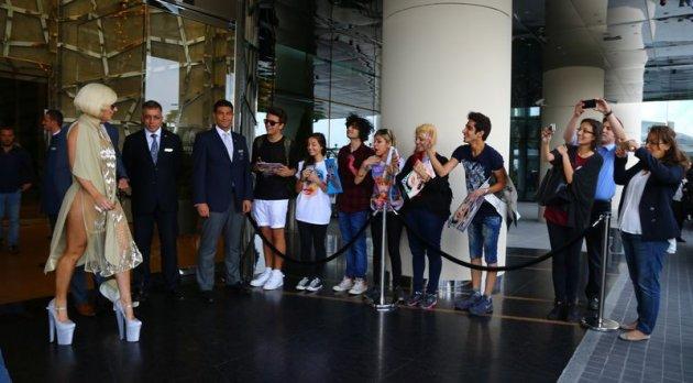 Lady Gaga İstanbul'dan ayrıldı