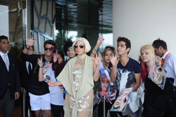 Lady Gaga İstanbul'dan ayrıldı