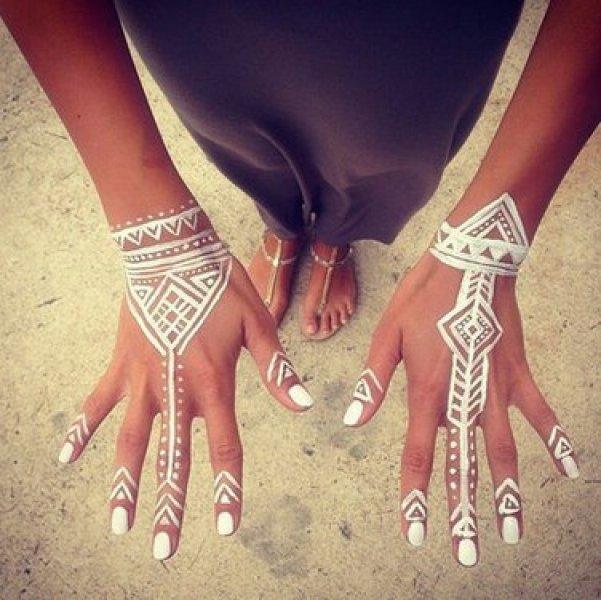 Yeni trend: Beyaz kına