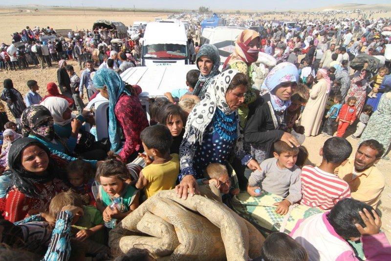 IŞİD'den kaçan Suriyeli Kürtler