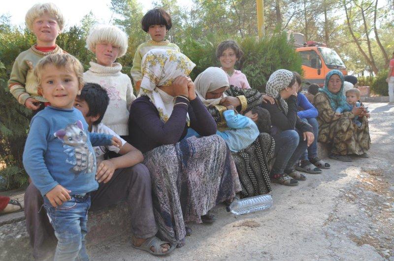 IŞİD'den kaçan Suriyeli Kürtler