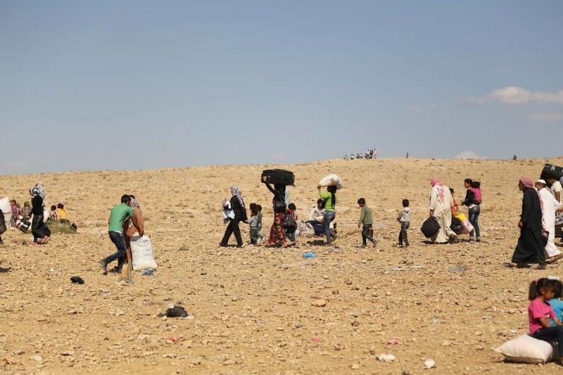 IŞİD'den kaçan Suriyeli Kürtler