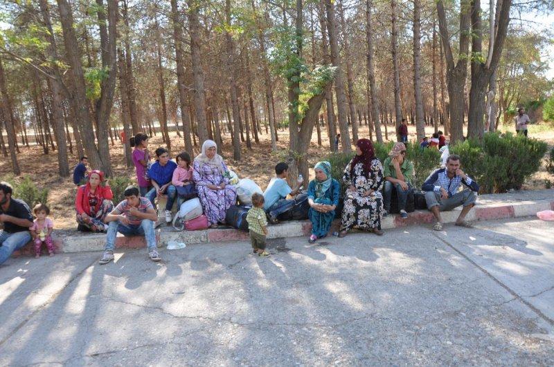 IŞİD'den kaçan Suriyeli Kürtler