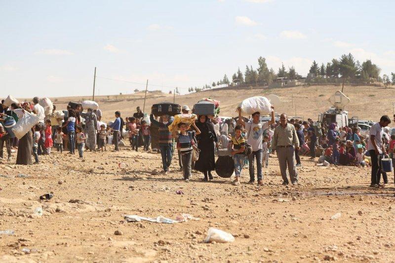 IŞİD'den kaçan Suriyeli Kürtler