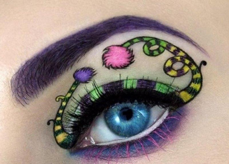 En çılgın göz makyajları