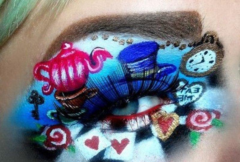 En çılgın göz makyajları