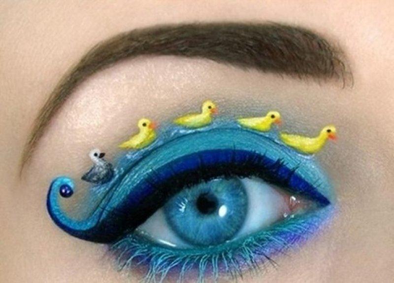 En çılgın göz makyajları