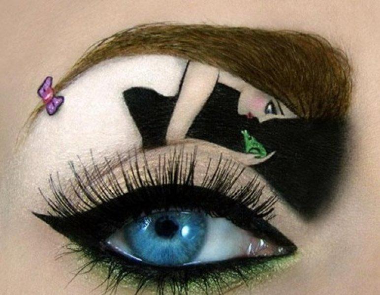 En çılgın göz makyajları