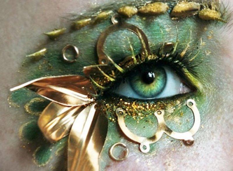 En çılgın göz makyajları