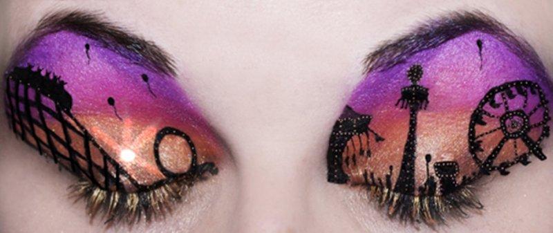En çılgın göz makyajları