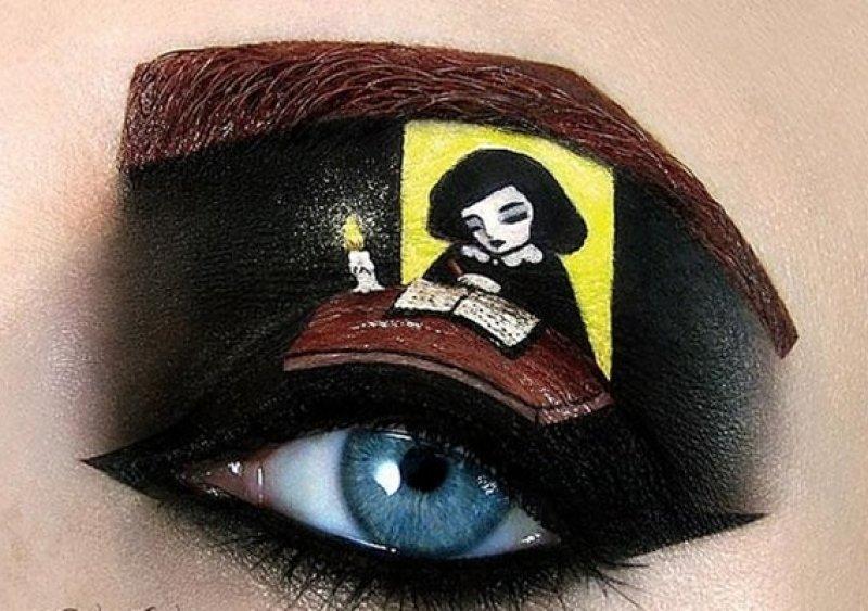 En çılgın göz makyajları