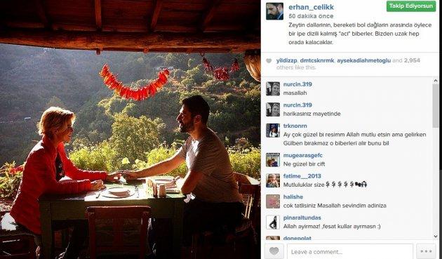 Gülben Ergen ve Erhan Çelik evlendi