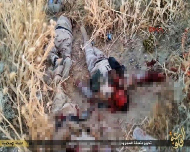 IŞİD 251 askeri böyle öldürdü