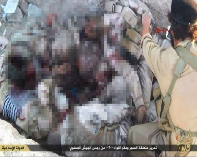 IŞİD 251 askeri böyle öldürdü