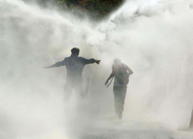 ODTÜ'de Kobani eylemi