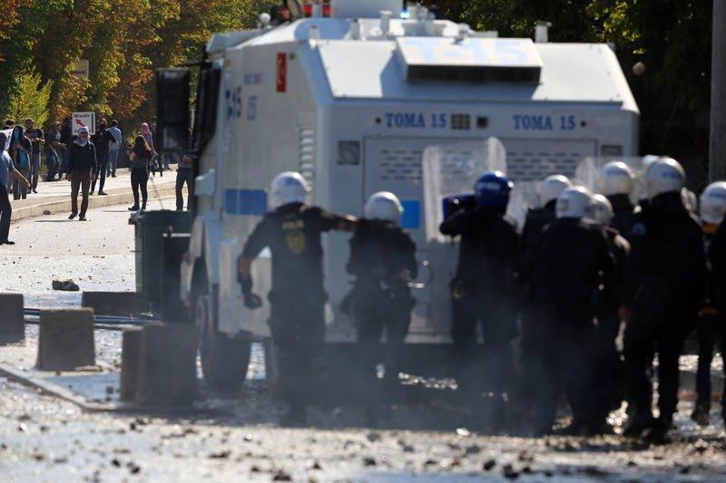 ODTÜ'de Kobani eylemi