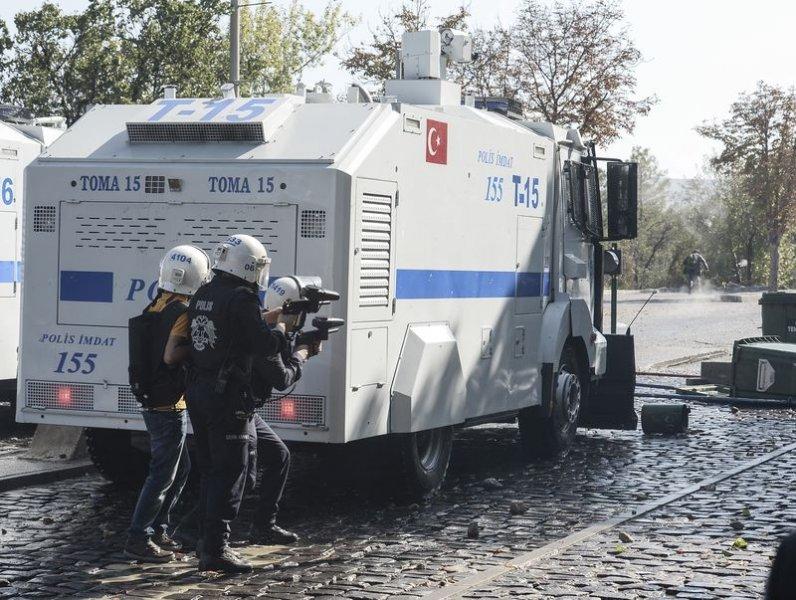 ODTÜ'de Kobani eylemi